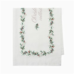 Дорожка на стол Этель Christmas collection 30×70 см, 100% хлопок, саржа 190 г/м², белая