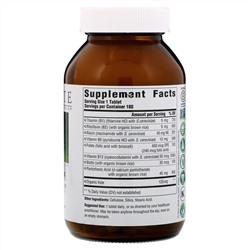 Innate Response Formulas, Комплекс витаминов группы В, 180 таблеток