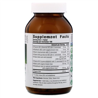 Innate Response Formulas, Комплекс витаминов группы В, 180 таблеток