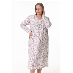 Сорочка с начесом длинный рукав М30061бр