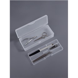 Органайзер для хранения, с вложением, 19×7.5 см, прозрачный