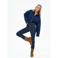 Ботинки женские рыжие замшевые на молнии, литая подошва