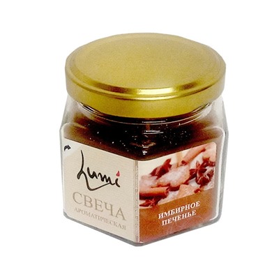 Свеча банка ИМБИРН.ПЕЧЕНЬЕ 5080211