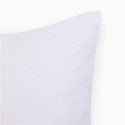 Наволочка «Этель», 70×70 см, молочная, поплин, хлопок 100%