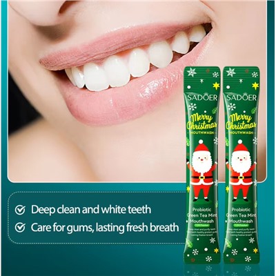 Ополаскиватель для полости рта с пробиотиком Sadoer, 1 саше 10 мл.