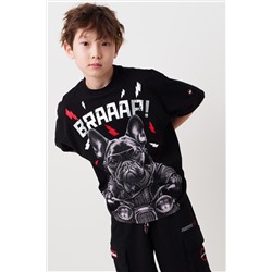 Фуфайка трикотажная для мальчиков (футболка) PLAYTODAY, 1239871