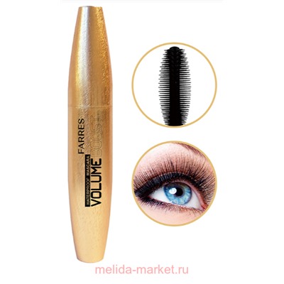 Farres Тушь Volume Boost с эффектом NO PANDA 6057