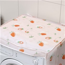 Чехол для стиральной машины с горизонтальной загрузкой Доляна, 58×62×85 см, ЭВА, МИКС
