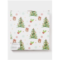 Тарелка Доляна «Новогодняя ночь», d=22.5 см, керамика, разноцветная