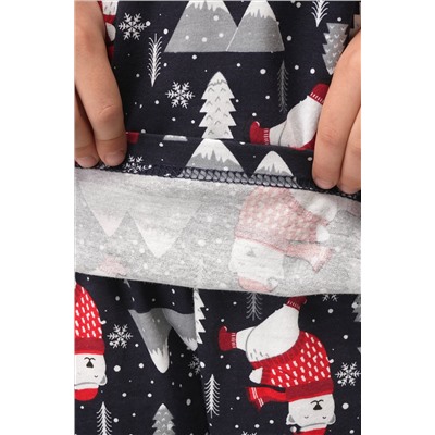 Детская новогодняя пижама Happyfox
