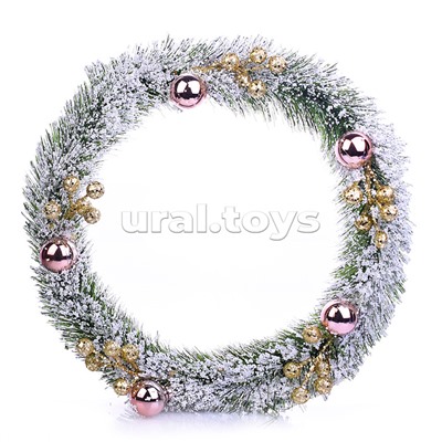 Новогоднее украшение "Венок" в пакете