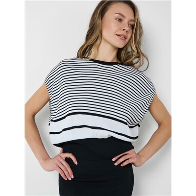 Комплект трикотажный для женщин: джемпер, юбка