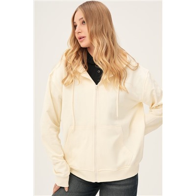 Женская толстовка из футера Happyfox