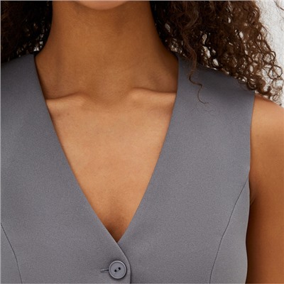 Жилет женский MIST: Classic Collection, размер 50, серый