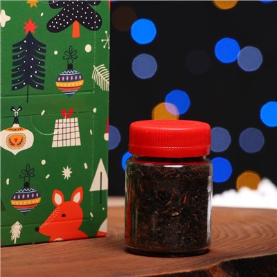 Чай подарочный адвент-календарь «Счастливого Рождества», 215 г