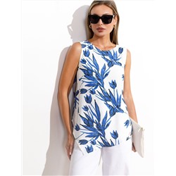 Топ из вискозы с лиоцеллом