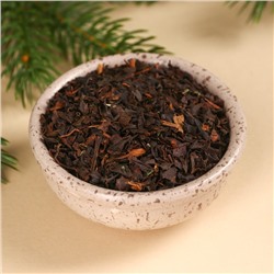 Чай чёрный «С Новым годом», с чабрецом, в коробке конфете, 100 г
