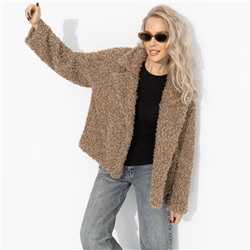 Полупальто из экомеха, Слишком заметна (oversize, 50-56)