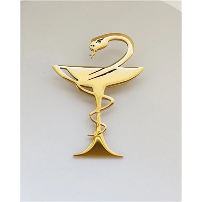 Брошь из стали