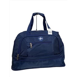 Дорожная сумка из текстиля, цвет синий