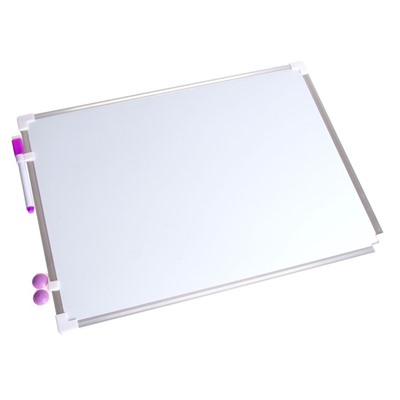 Доска магнитная, 40×30 см, маркер и магниты в наборе