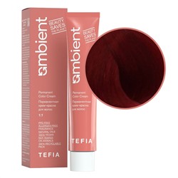 TEFIA  Ambient Перманентная крем-краска для волос / Красный корректор, 60 мл