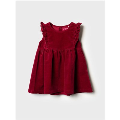 Комплект детский для девочек: сарафан текстильный, джемпер трикотажный (футболка с длинными рукавами