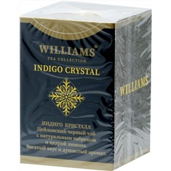WILLIAMS. Crystal Indigo. С тимьяном и цедрой лимона 100 гр. карт.упаковка