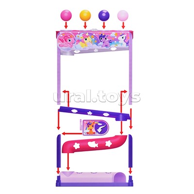 Игровой набор "Трек-Единорожки" в коробке