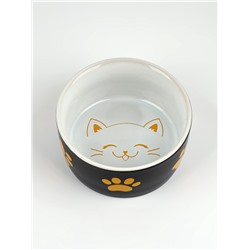 Миска керамическая «Веселый котик», 200 мл, 10.5×9.5×5 см