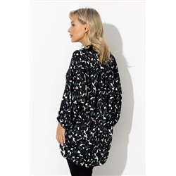 Блузка женская  4362/03/Черный, зеленый