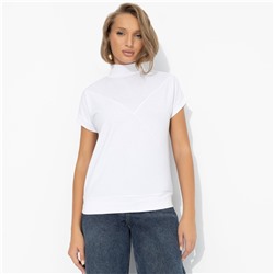 Водолазка в рубчик, Нота нежности (белая)