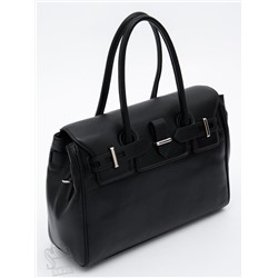 Сумка женская кожаная 1081M black Polina&Eiterou