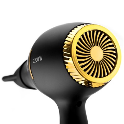 Фен BRAYER 3005BR , 2200 Вт, 2 скорости, 3 температурных режима, концентратор, чёрный
