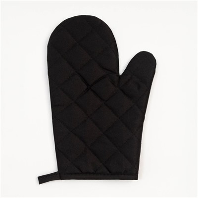 Кухонный набор 2 прихватки Этель «Подсолнухи», прихватка 17×17 см, варежка 24×16 см, 100% п/э