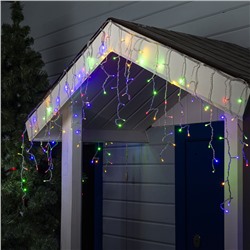 УЦЕНКА Гирлянда «Бахрома», уличная, 2×3 м, УМС, LED 160, 220 В, свечение мульти