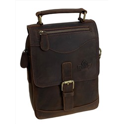 Сумка мужская из натуральной кожи, цвет коричневый