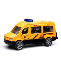 Машина "Стройка" металл, в коробке