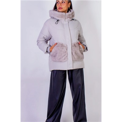 Куртка с капюшоном Меховая отделка арт. 631 НАТАЛИ, 1071299