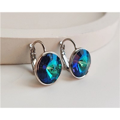 Серьги с кристаллами Swarovski