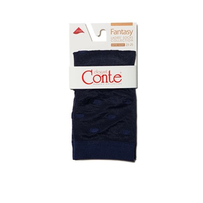 Полиамидные CONTE FANTASY 20 Носки в горошек