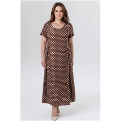 Платье женское  6124/01/Коричневый
