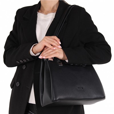 Сумка 593283-1 black Velina Fabbiana-Safenta