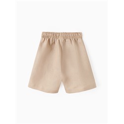 Шорты для мальчика, MINAKU, бежевые, рост 152 см