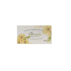 Flowerway Салфетки бумажные двухслойные 100шт