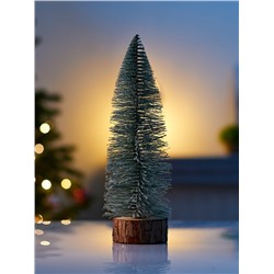 Фигура светодиодная «Ёлка зелёная» 30 см, 20 LED, от батареек AG13×3, свечение тёплое белое
