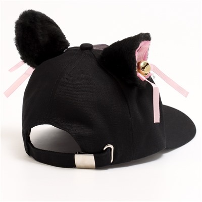 Кепка детская «Кошка», аниме, с ушками, р-р 52-54, 5-7 лет