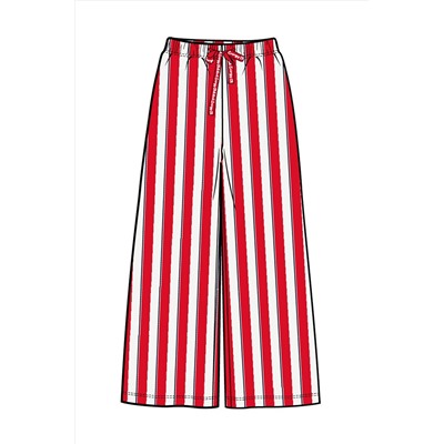 Брюки трикотажные для девочек PLAYTODAY, 1123006