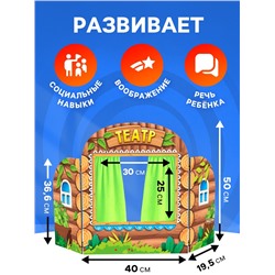 Ширма для кукольного театра «Избушка»