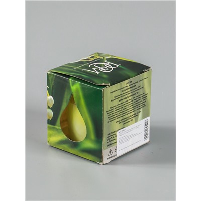 УЦЕНКА Свеча ароматическая в стакане "Ландыш", подарочная упаковка, 8х8,5 см, 30 ч